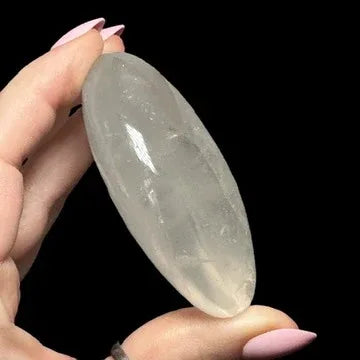 Girasol Quartz Palm Stone - Mooncat Crystals