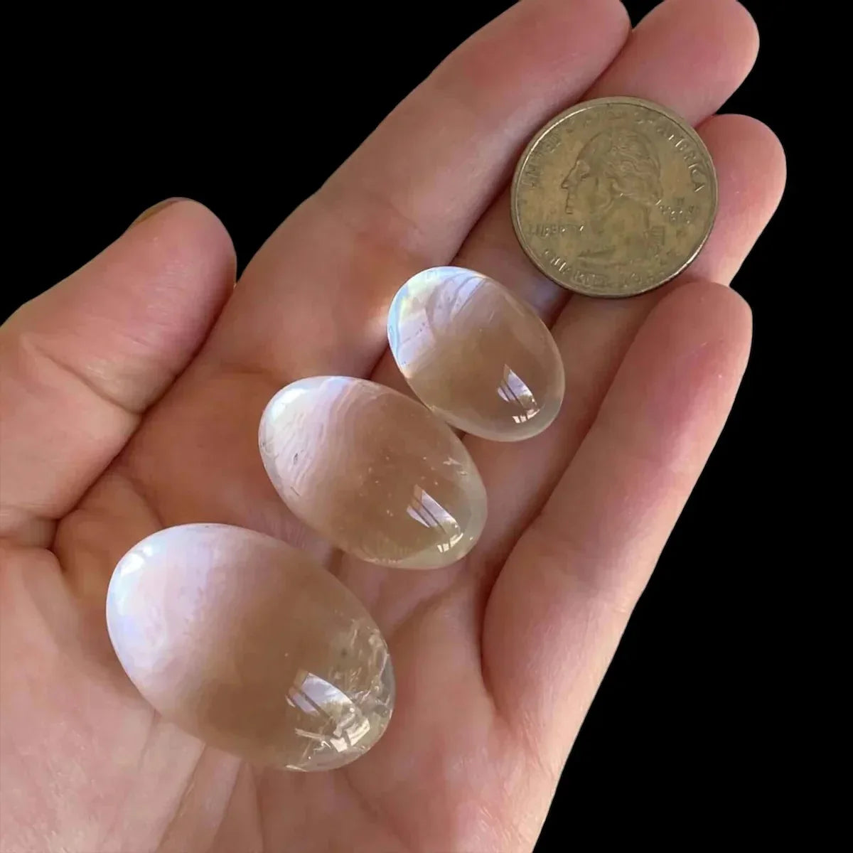 Himalayan Quartz Shiva Lingham - Mooncat Crystals