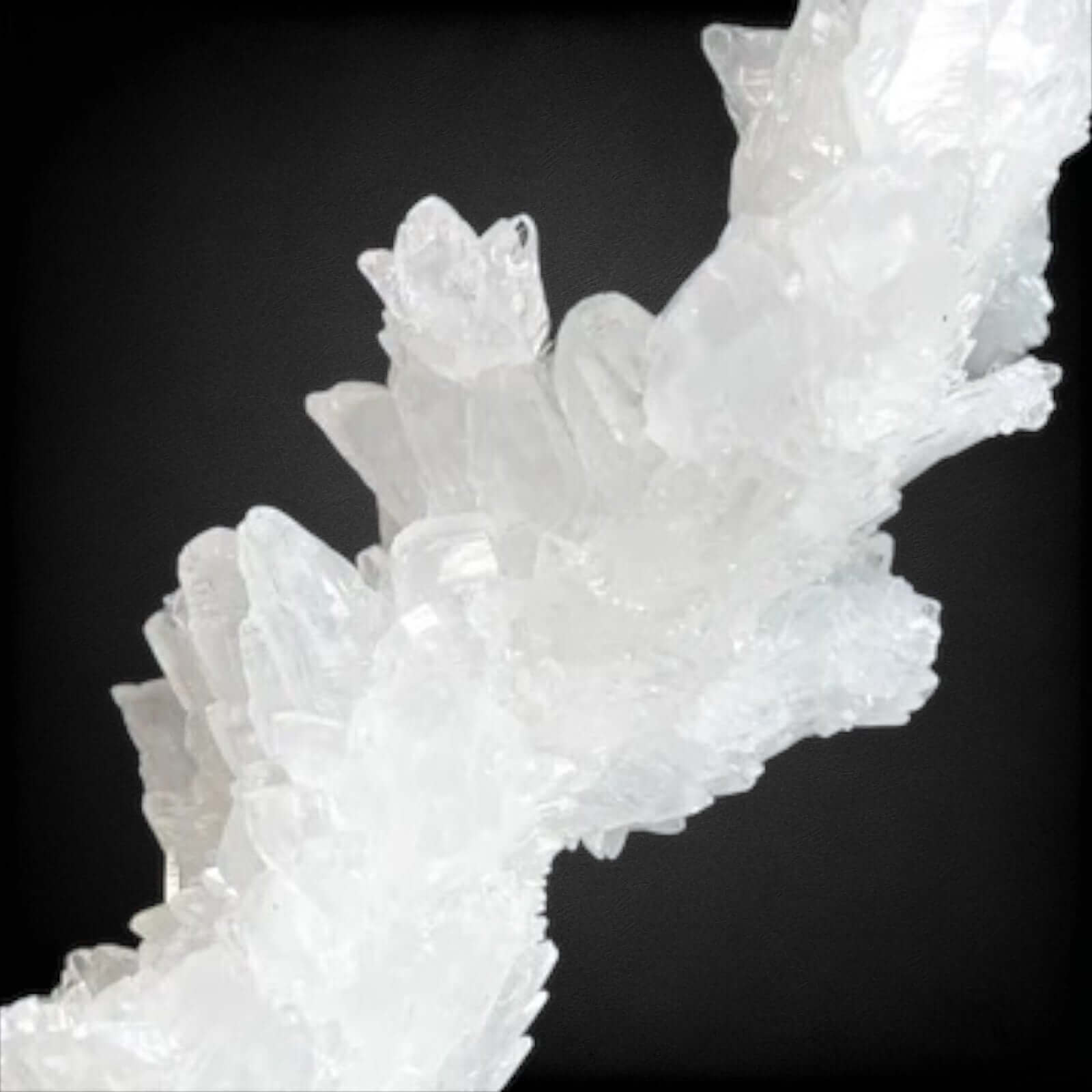 Rare Selenite Crystal Stalactite | Stock A
