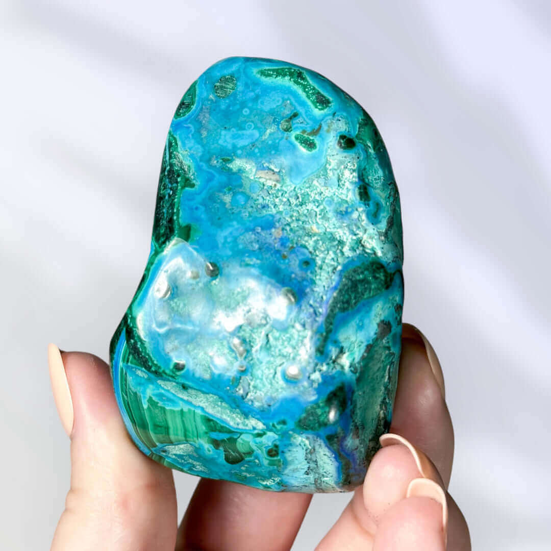 Azurite, Malachite, Chrysocolla Freeform | Stock F