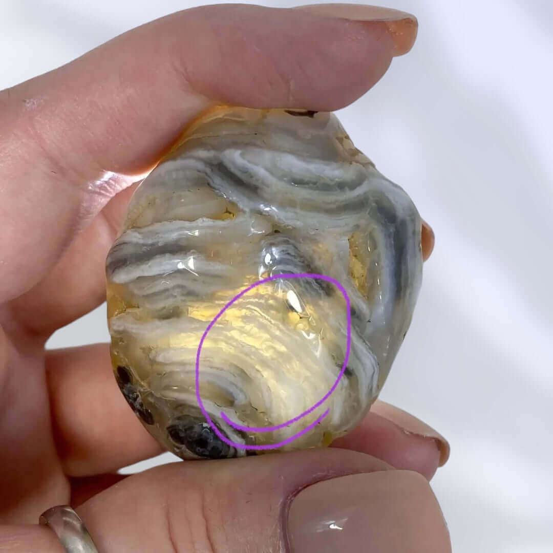 Enhydro Agate | Stock B