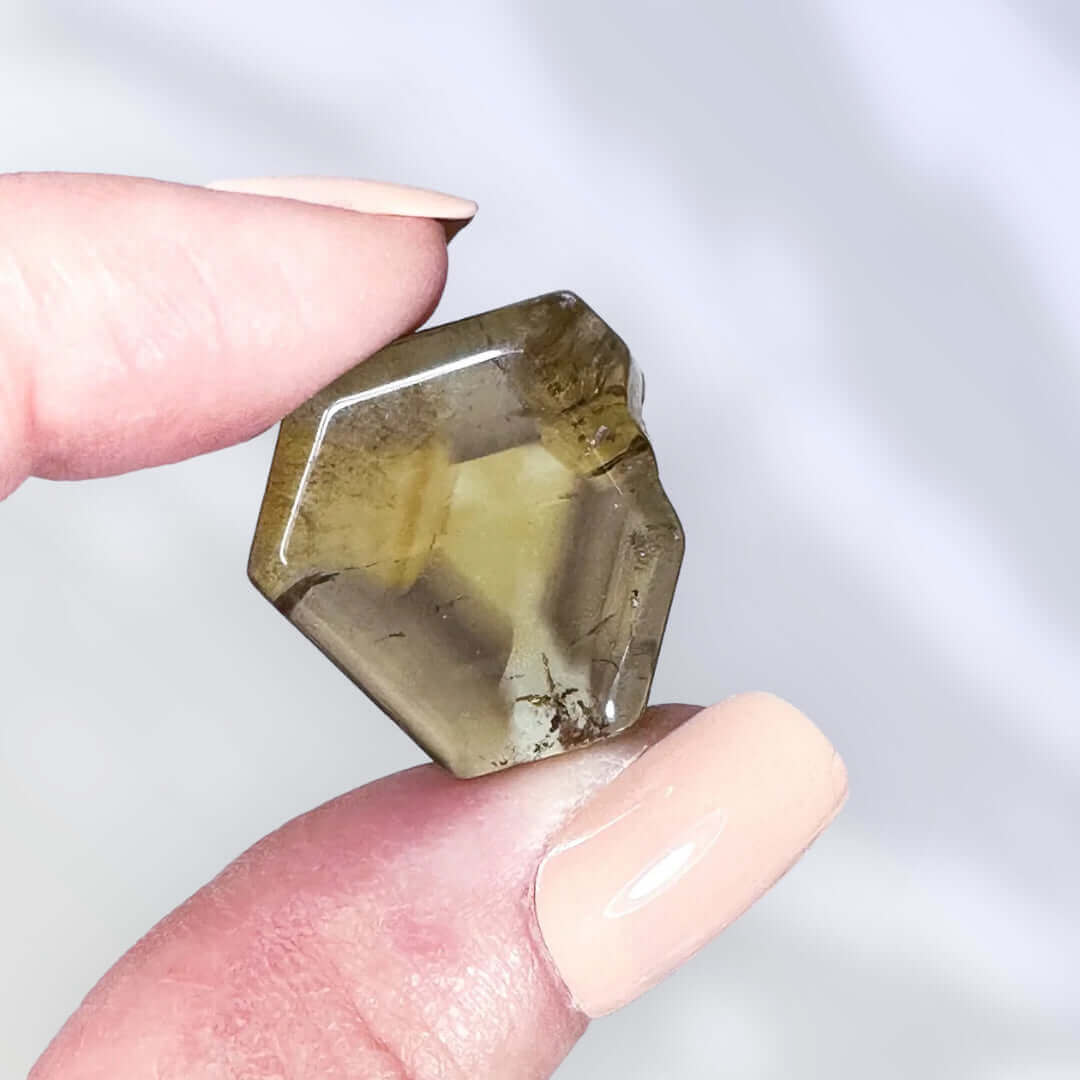 Natural African Citrine Slice | Stock C
