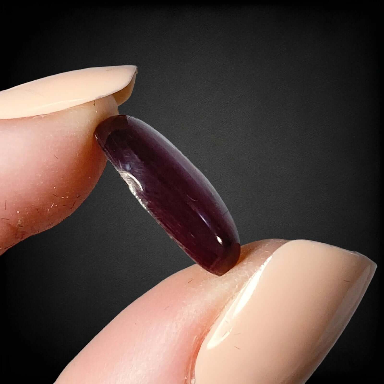 Flashy Gem Lepidolite Flat-Back Cabochon | Intuitive Select