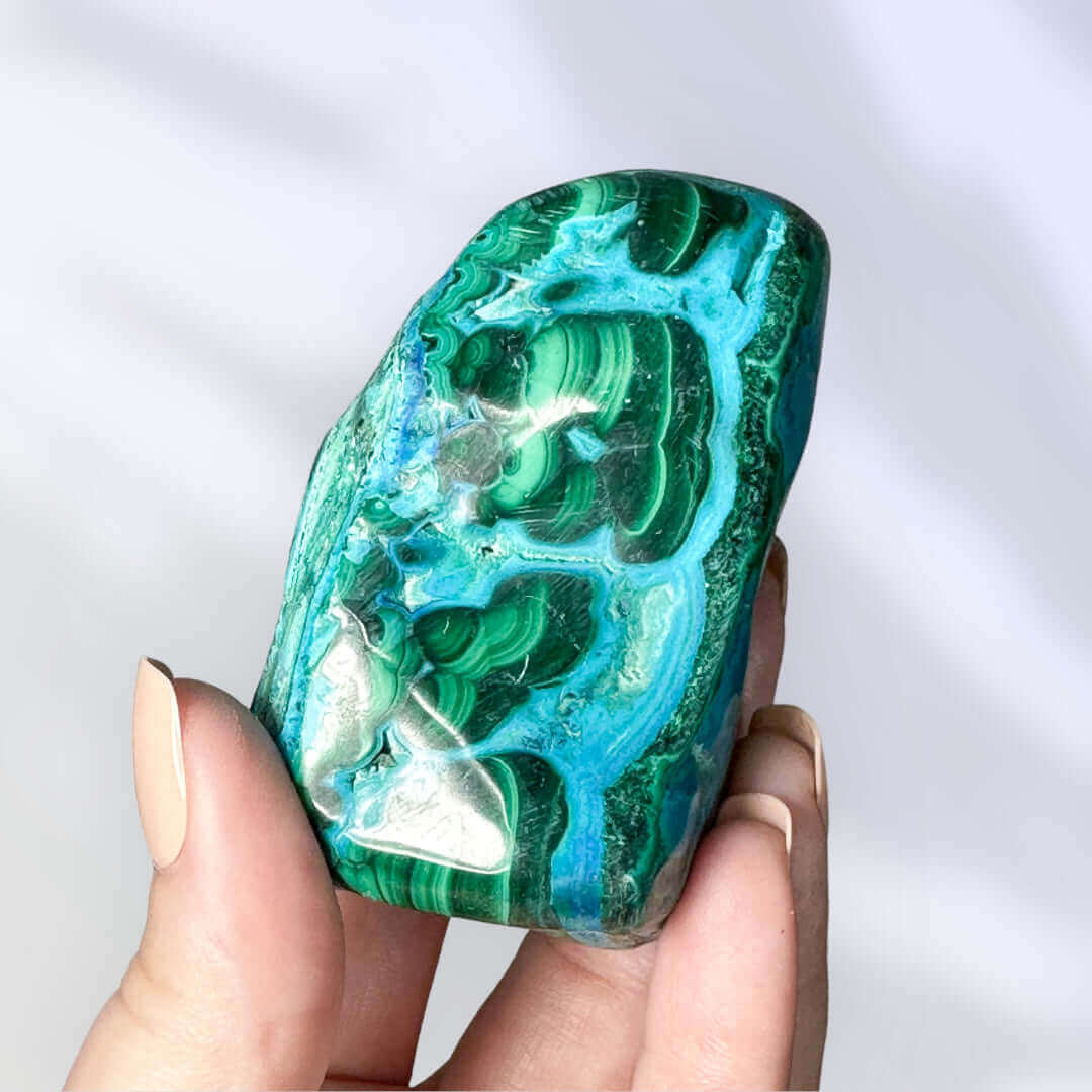 Azurite, Malachite, Chrysocolla Freeform | Stock F