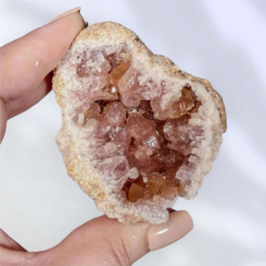 Pink Amethyst Geode | Stock B