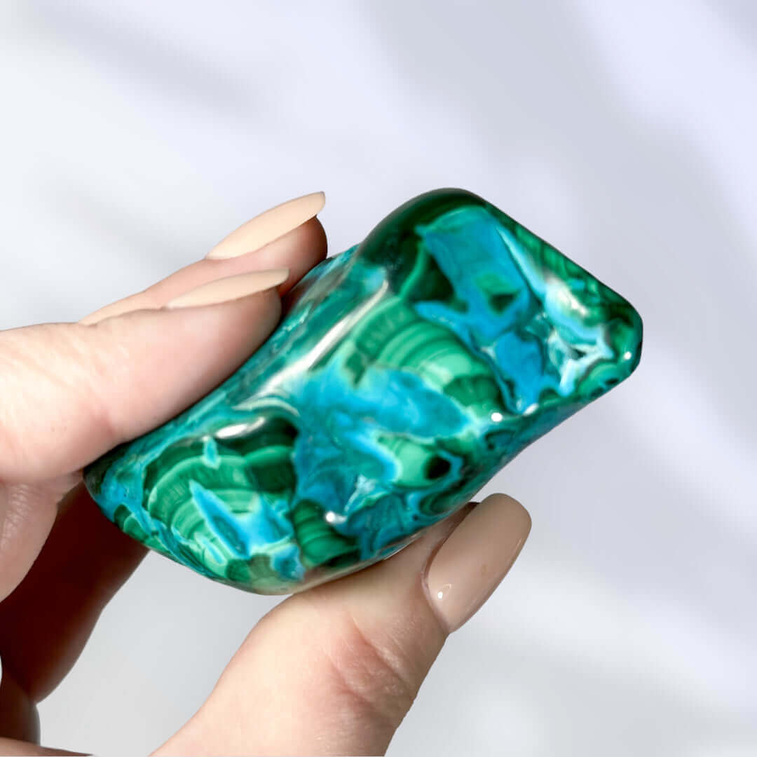 Azurite, Malachite, Chrysocolla Freeform | Stock D