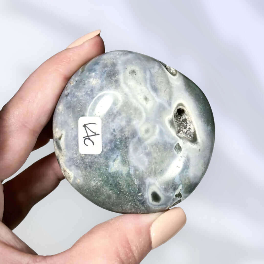 Ocean Jasper Palm Stone | Stock C