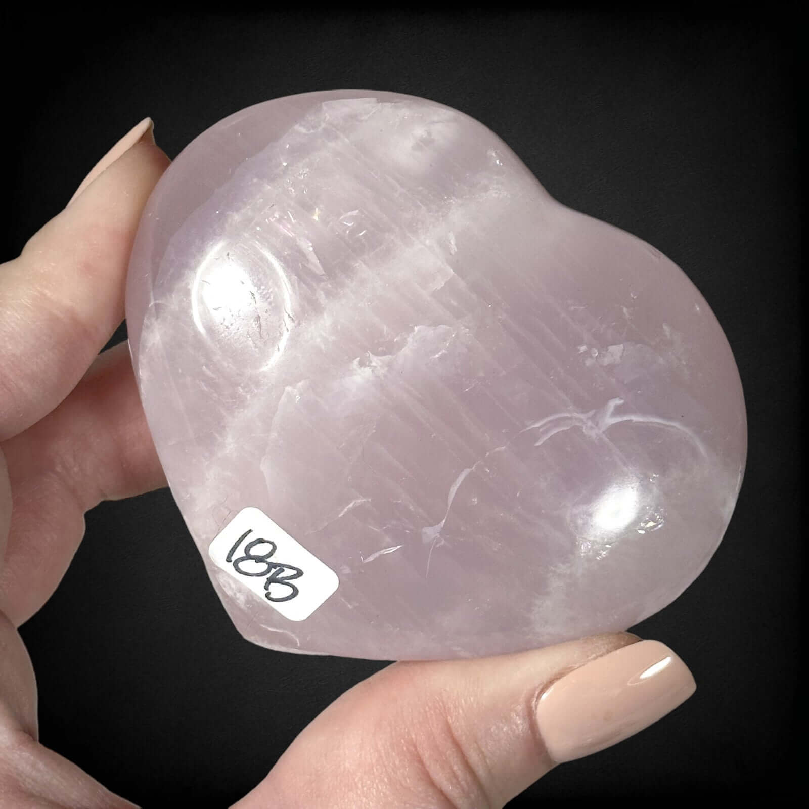 Rose Quartz Heart | Stock B