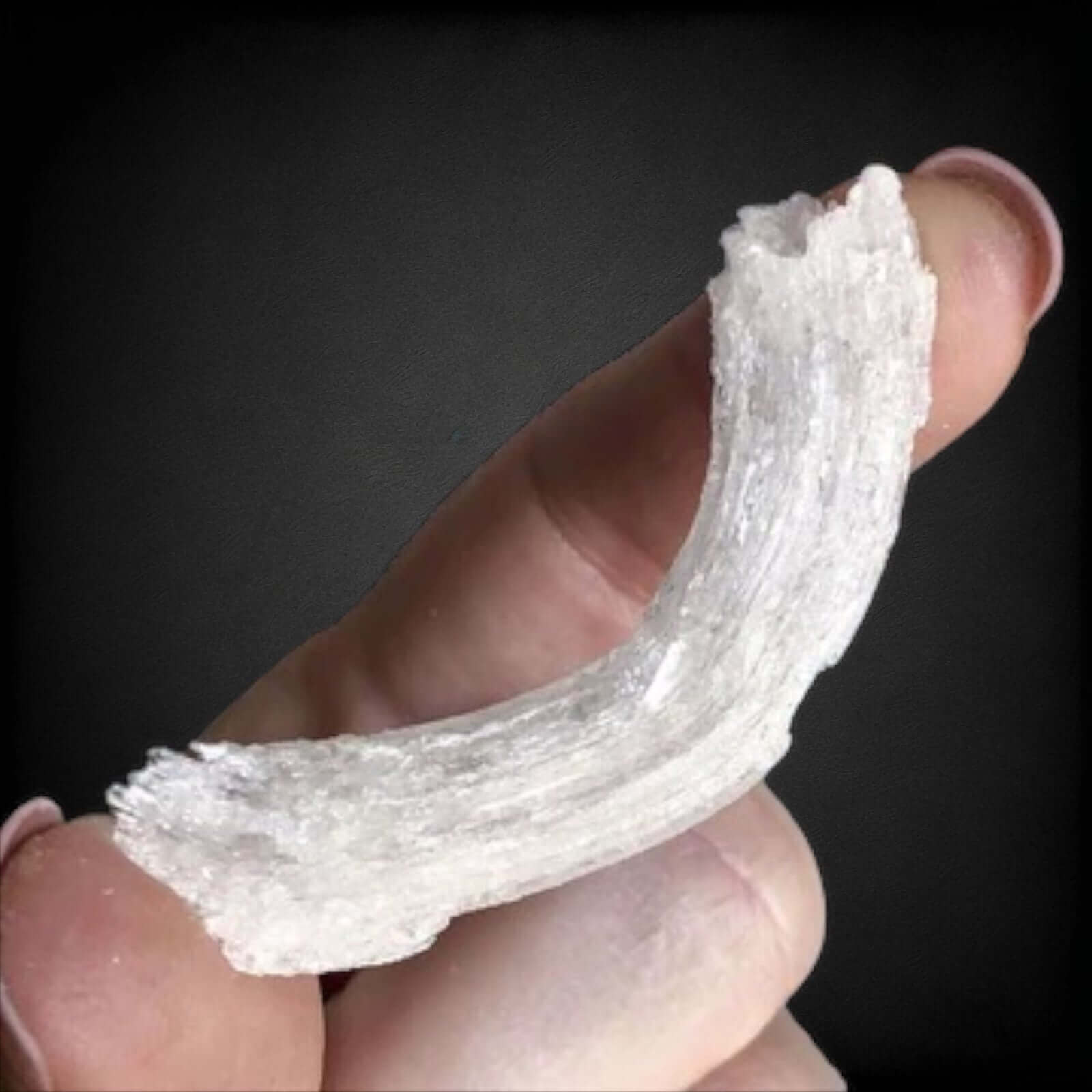 Ram's Horn Selenite | Stock M