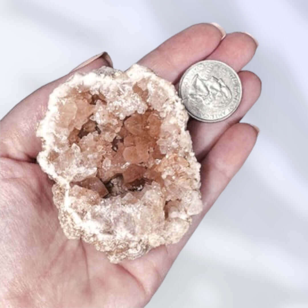 Pink Amethyst Geode | Stock E