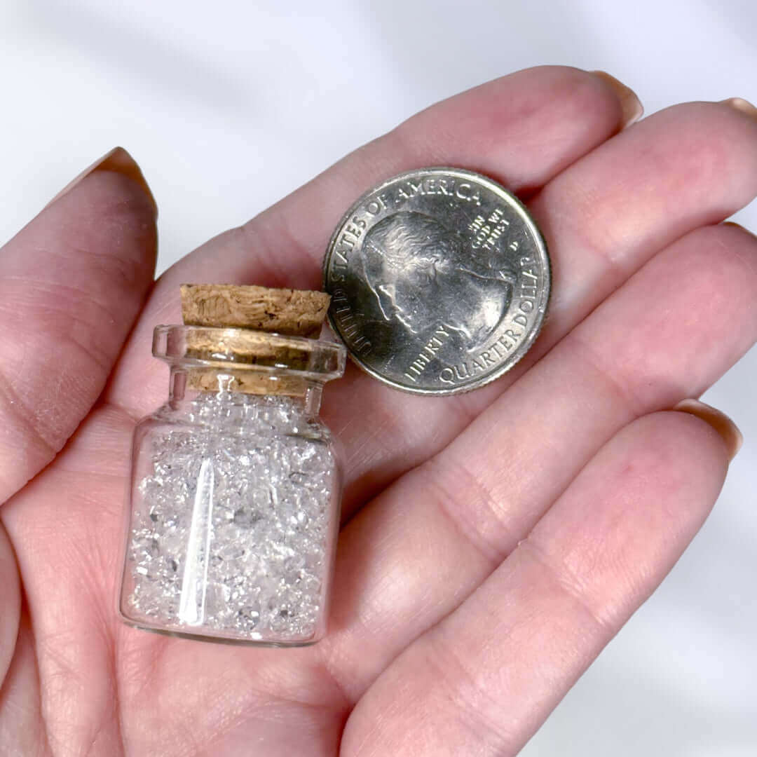 Pakimer “Diamond” Quartz Vial