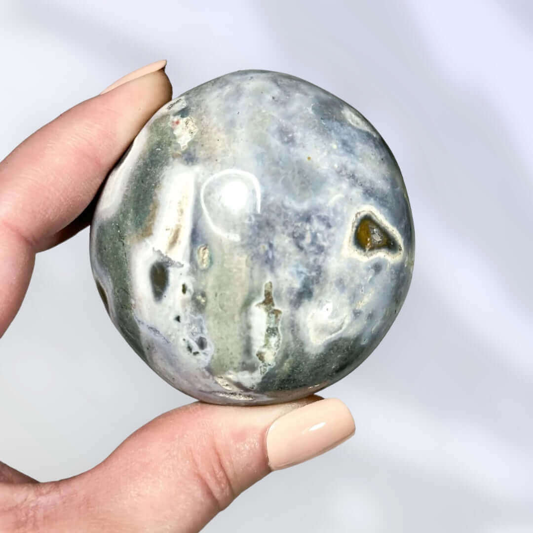 Ocean Jasper Palm Stone | Stock C