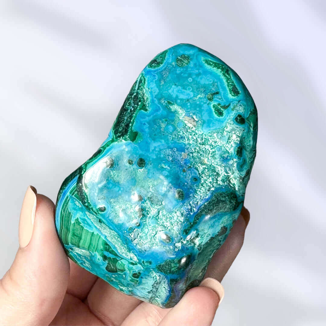 Azurite, Malachite, Chrysocolla Freeform | Stock F