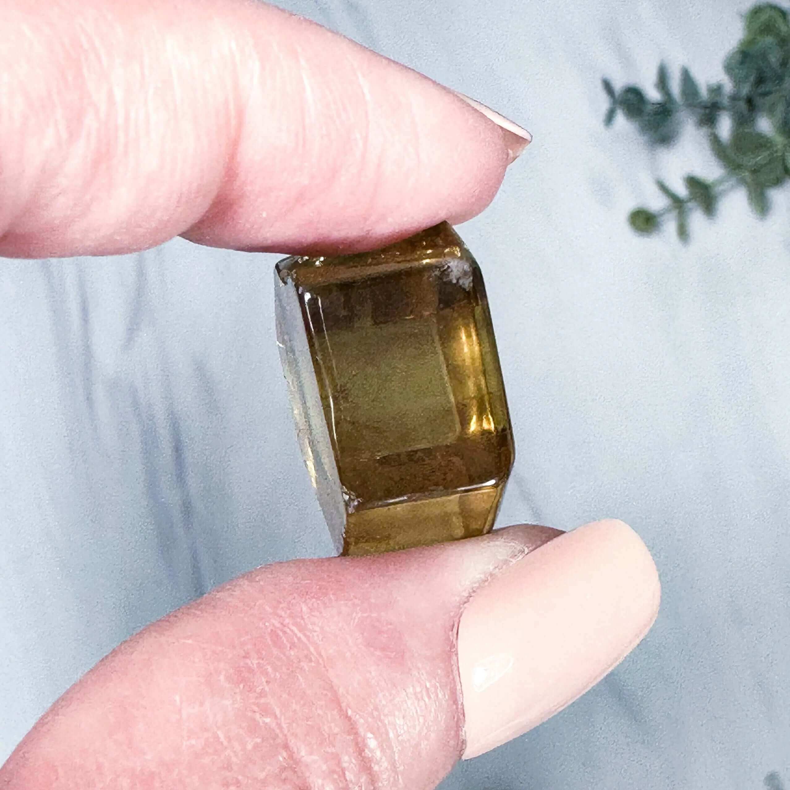 Natural African Citrine Slice | Stock D