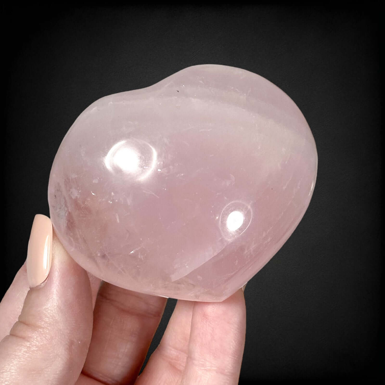 Rose Quartz Heart | Stock C
