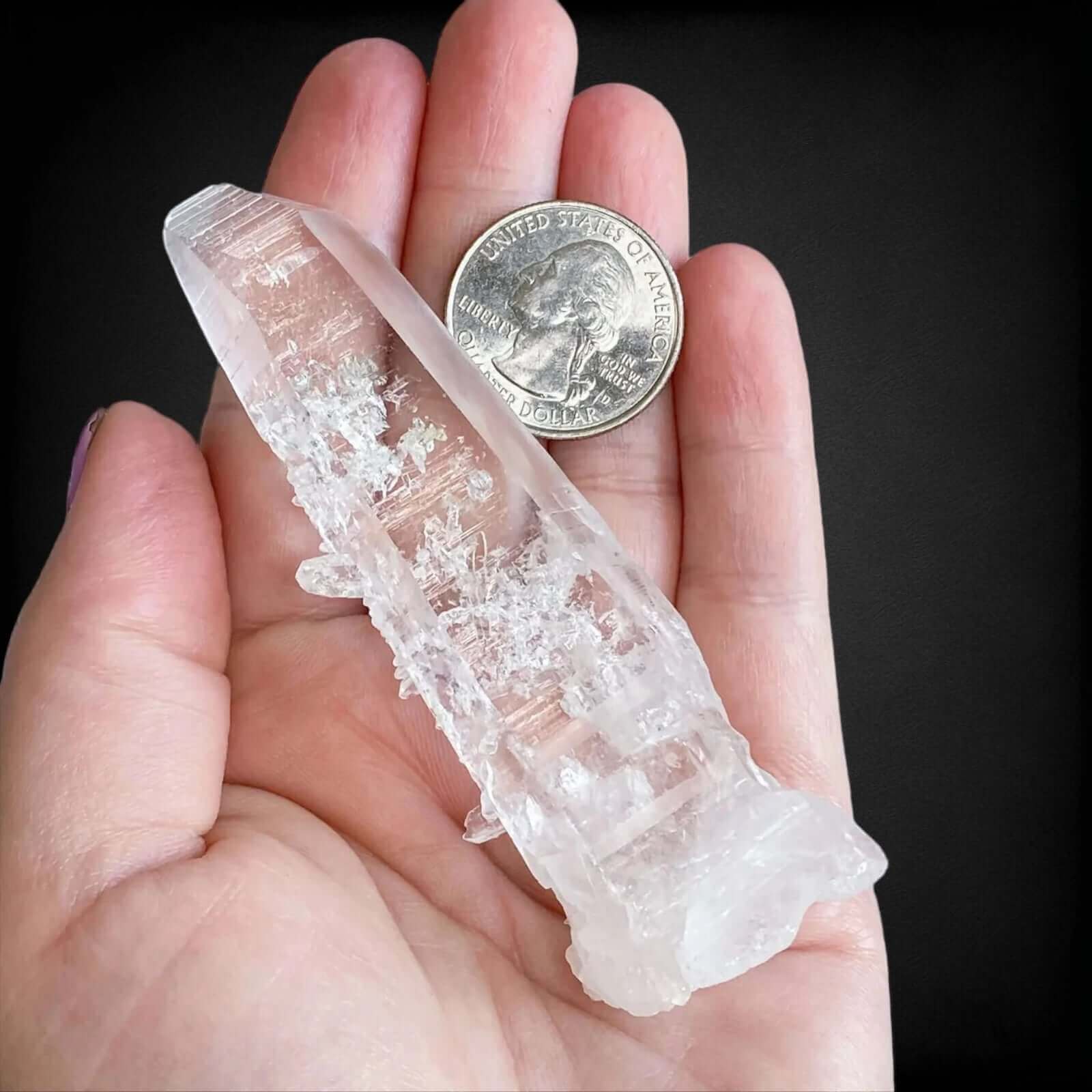 Colombian Lemurian Quartz | Stock K