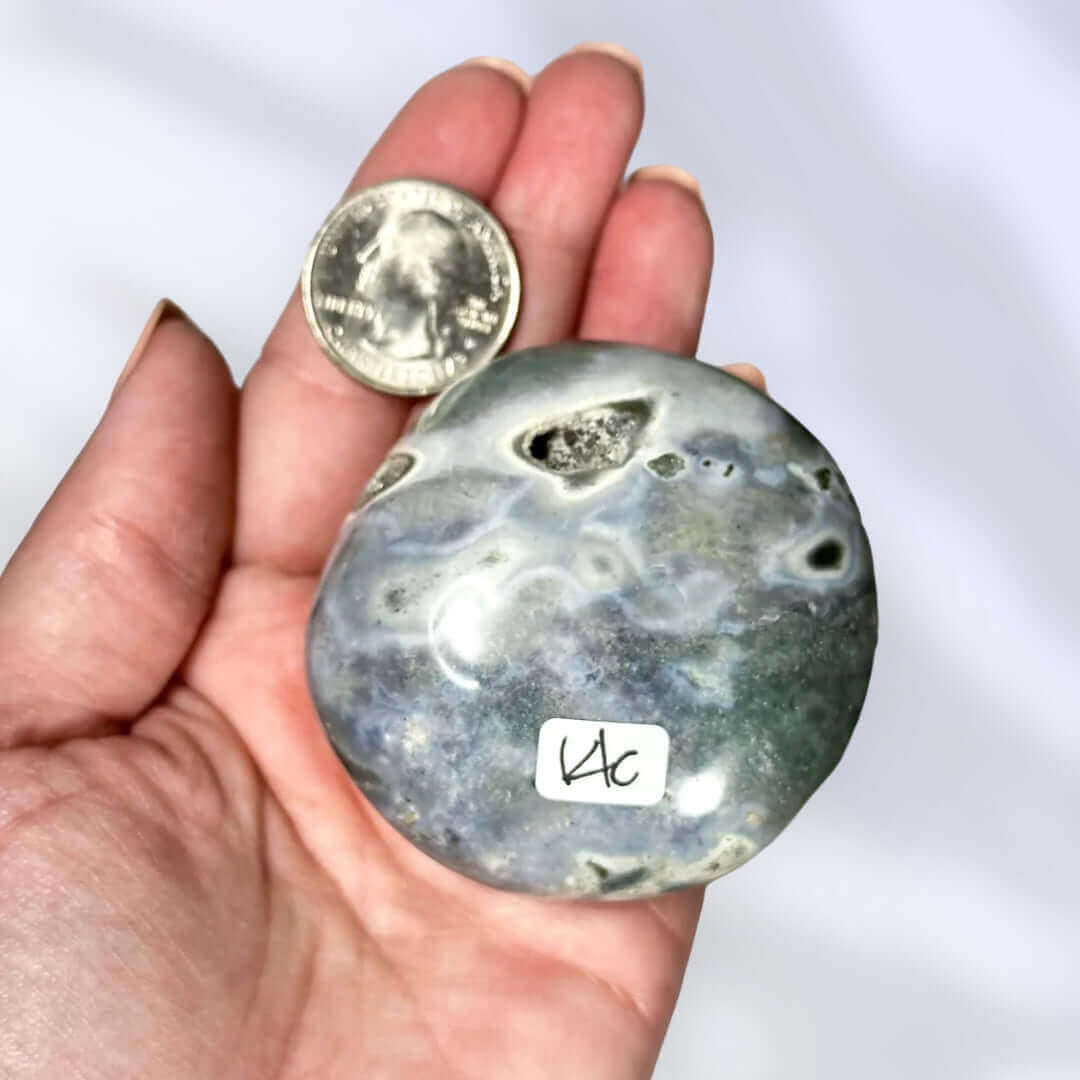Ocean Jasper Palm Stone | Stock C