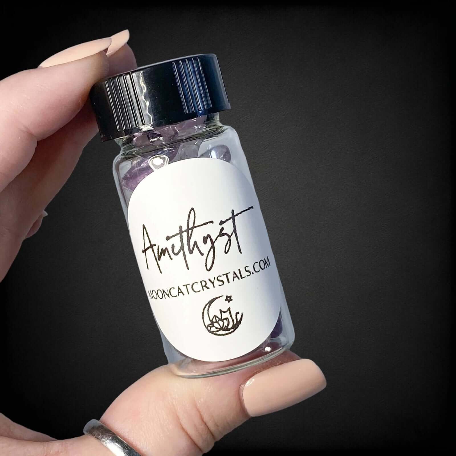 Amethyst Tumbles | Vial