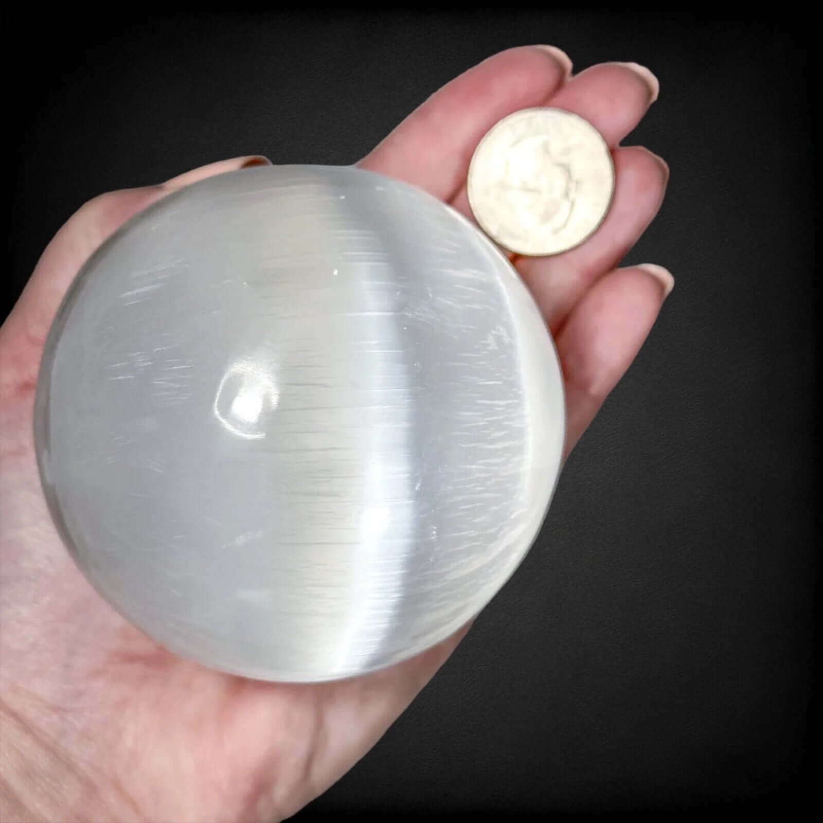 Selenite Sphere | Approx. 80mm