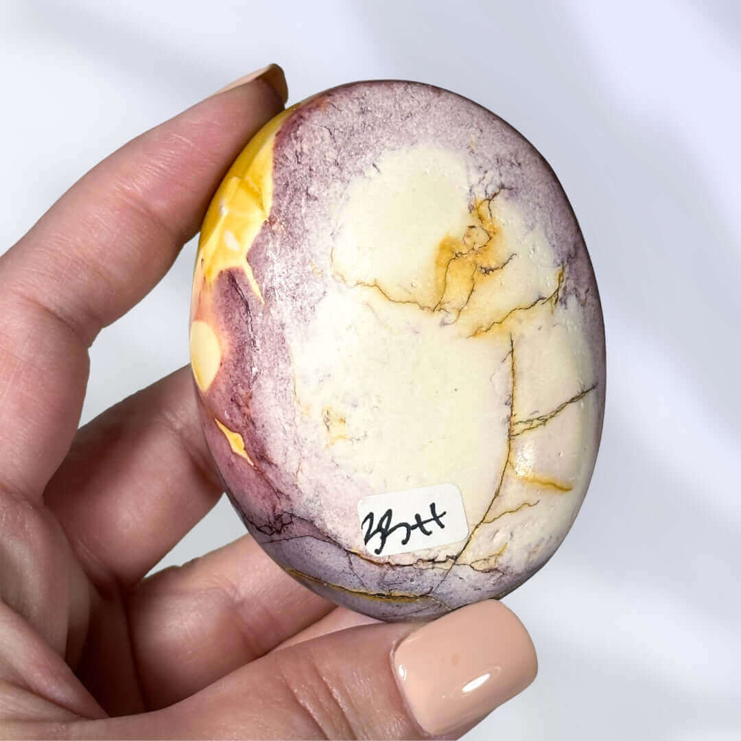 Mookaite Palm Stone | Stock H