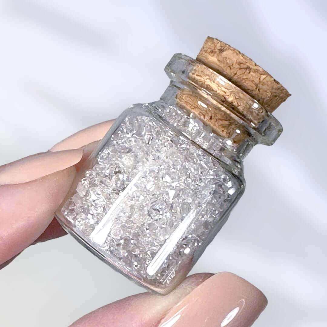 Pakimer “Diamond” Quartz Vial
