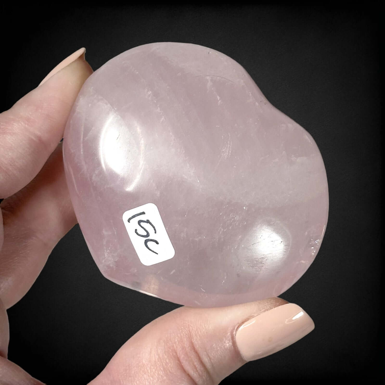 Rose Quartz Heart | Stock C
