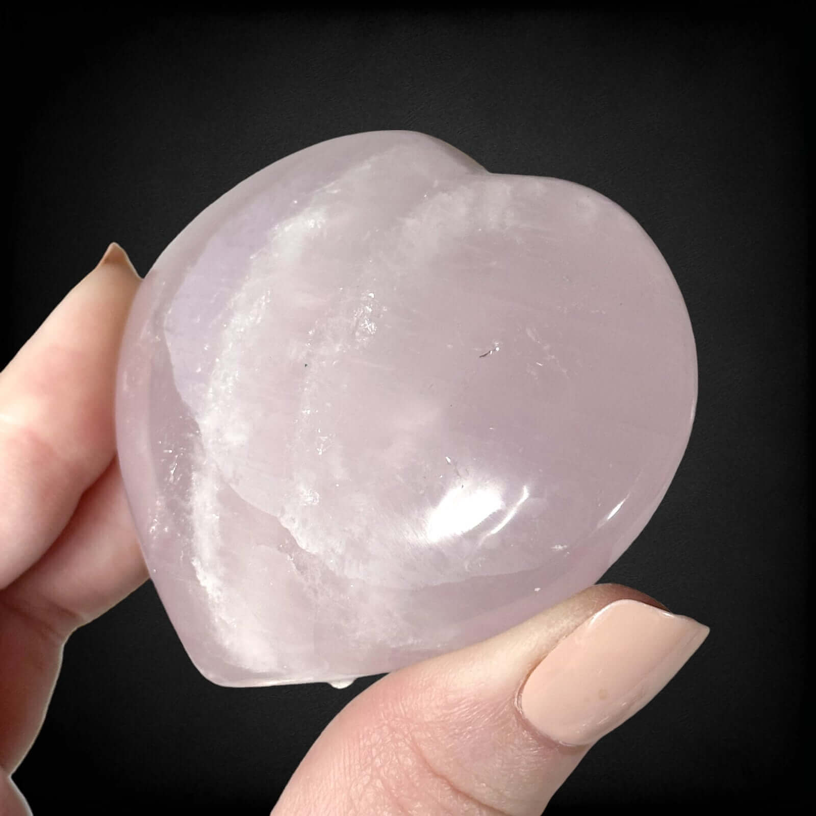 Rose Quartz Heart | Stock B