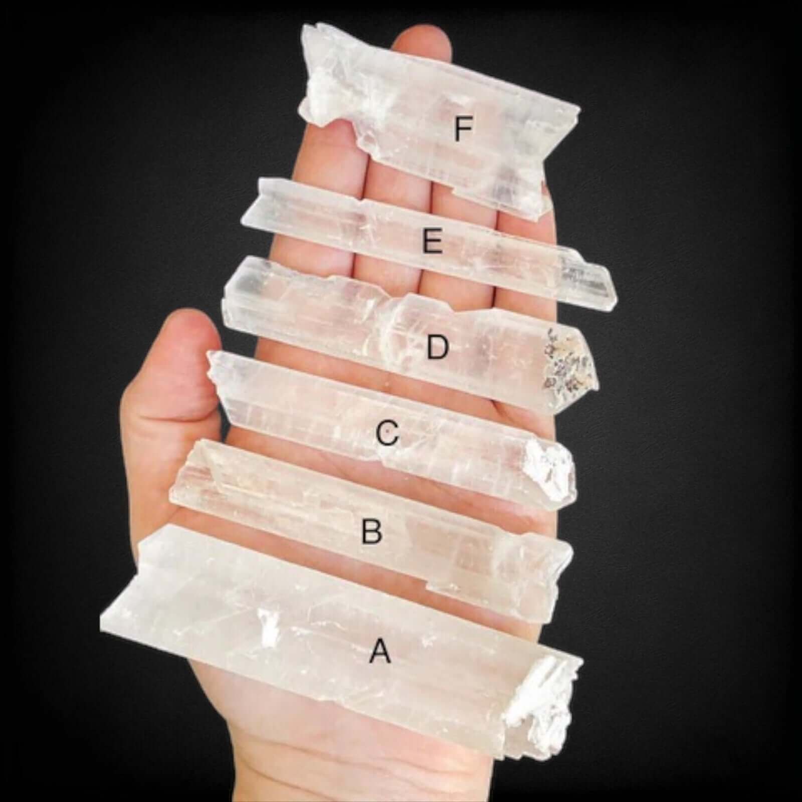 Natural Selenite Wand | You Choose