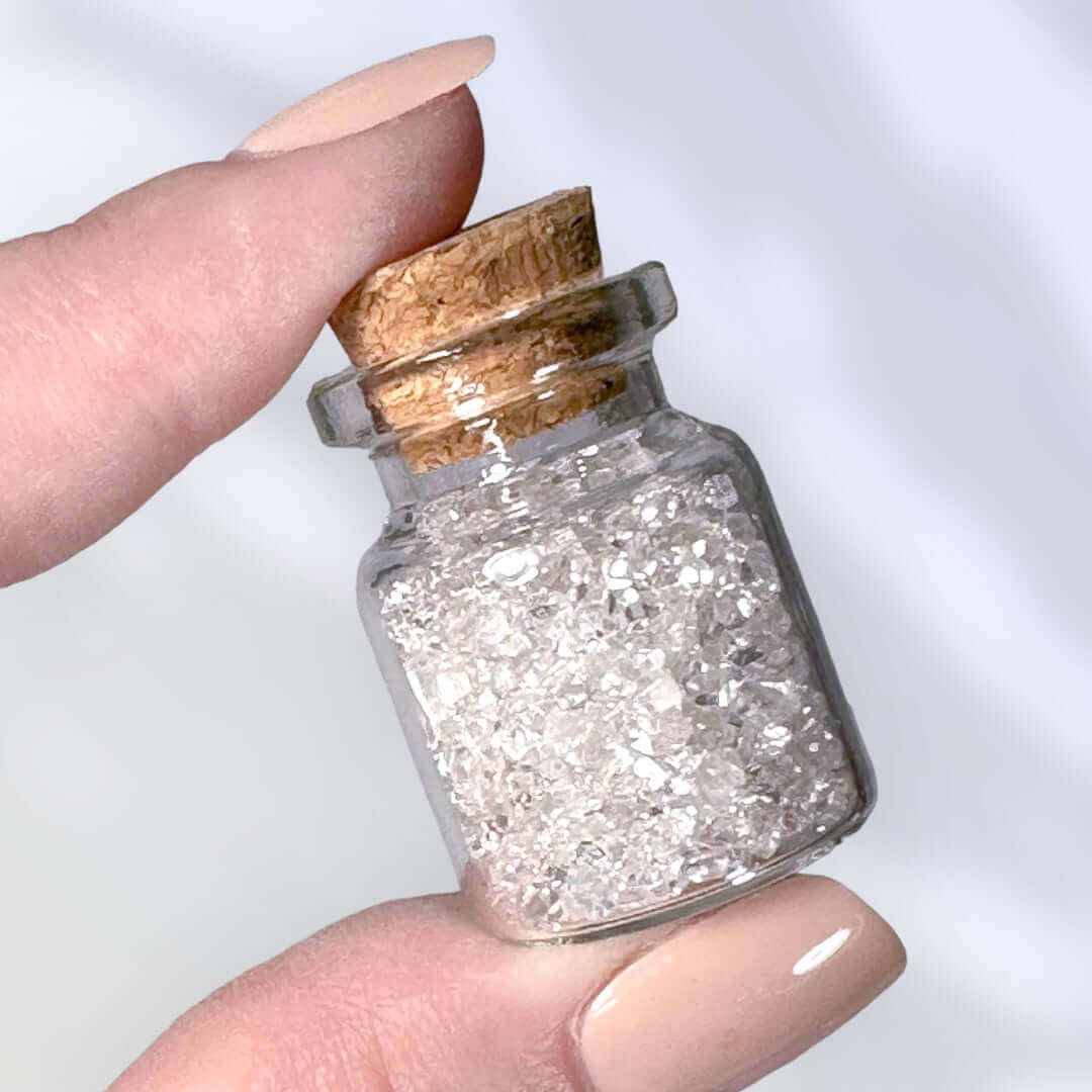 Pakimer “Diamond” Quartz Vial