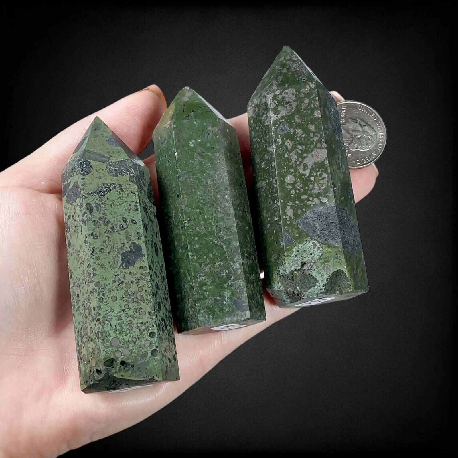 Pyrite in Epidote Tower | Stock ABC
