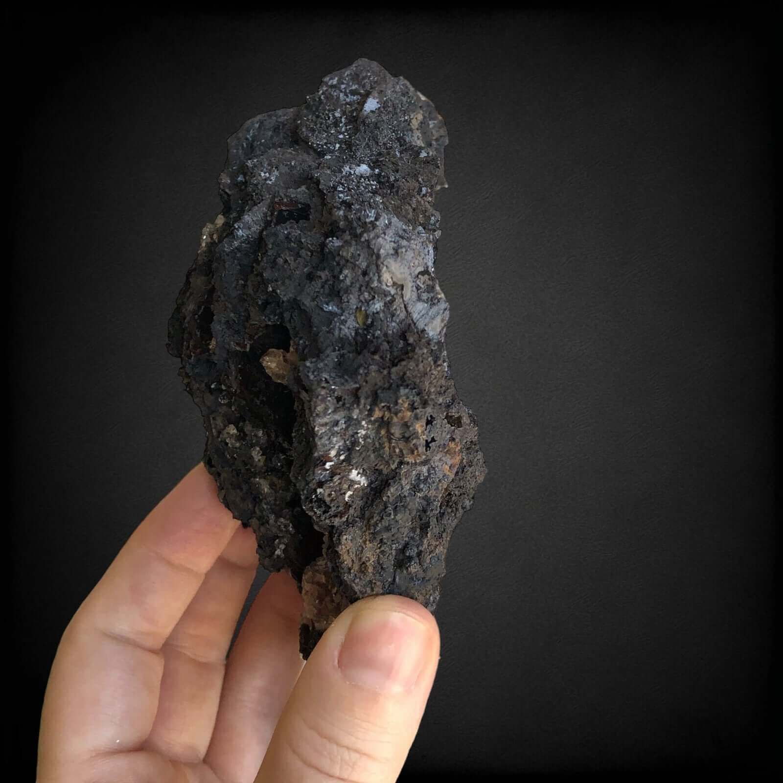 Goethite with Cinnabar | Stock B