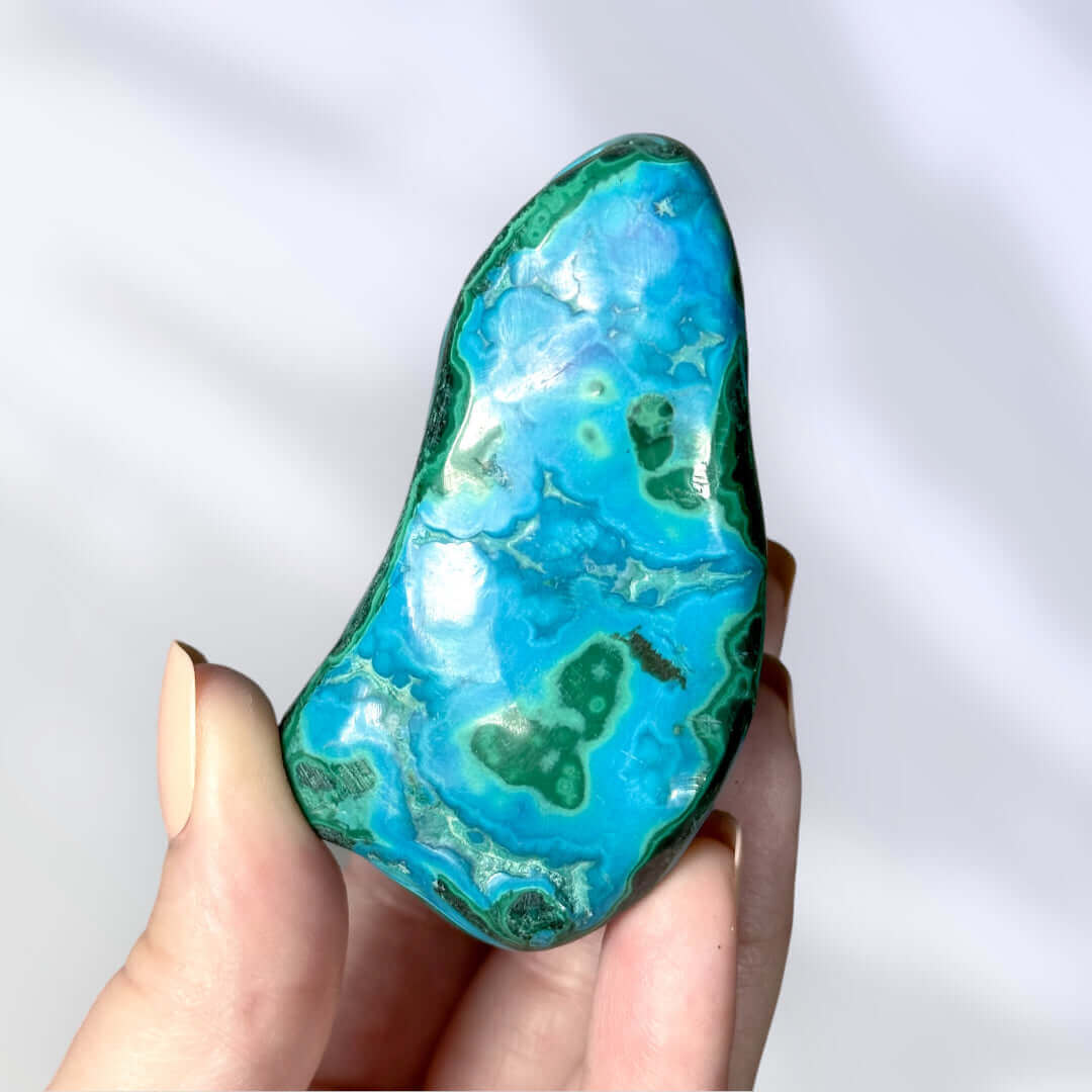 Azurite, Malachite, Chrysocolla Freeform | Stock F