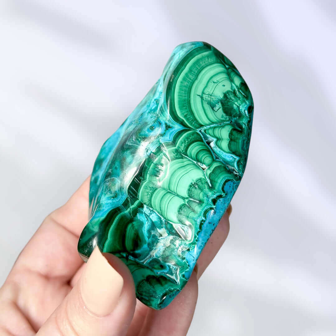 Azurite, Malachite, Chrysocolla Freeform | Stock D