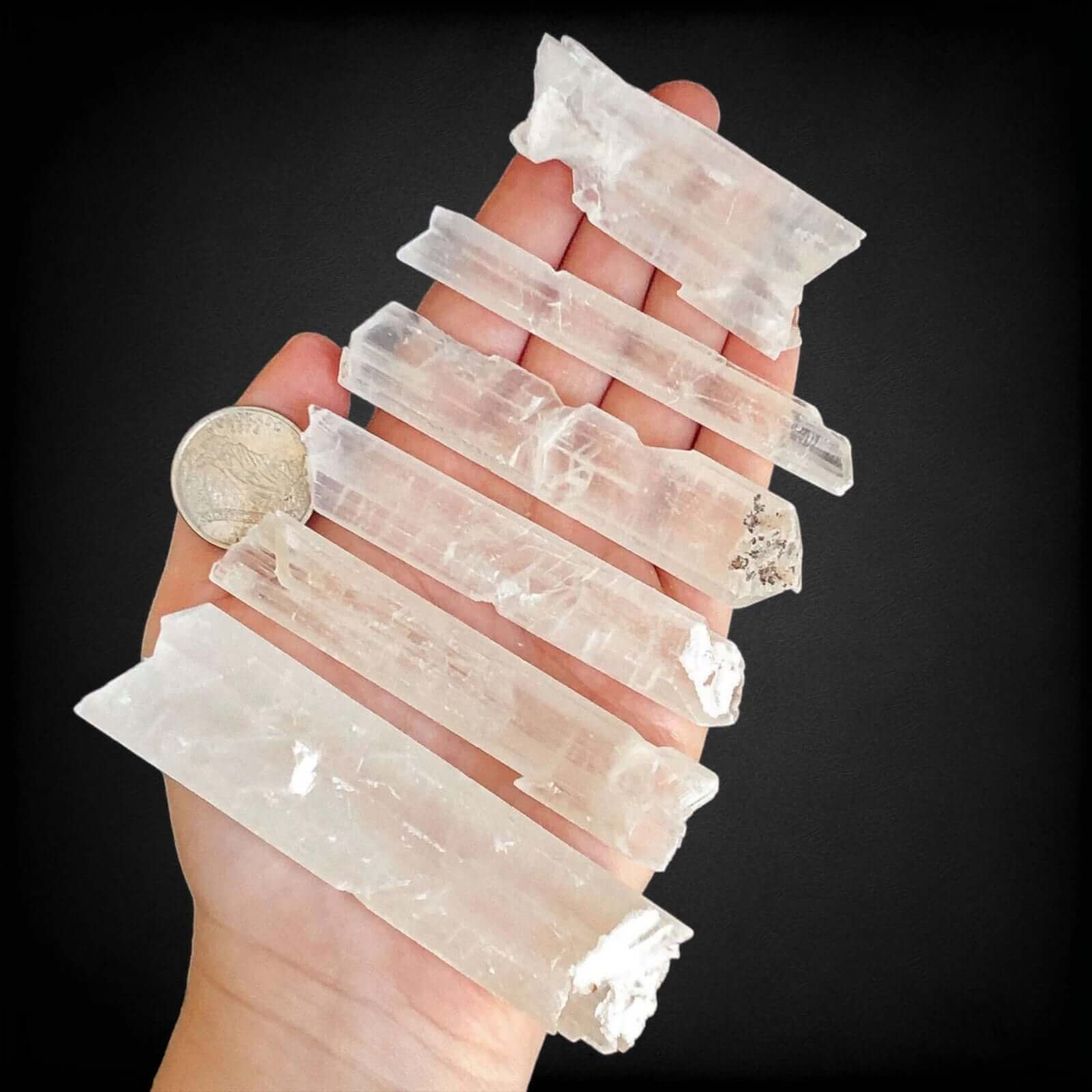 Natural Selenite Wand | You Choose