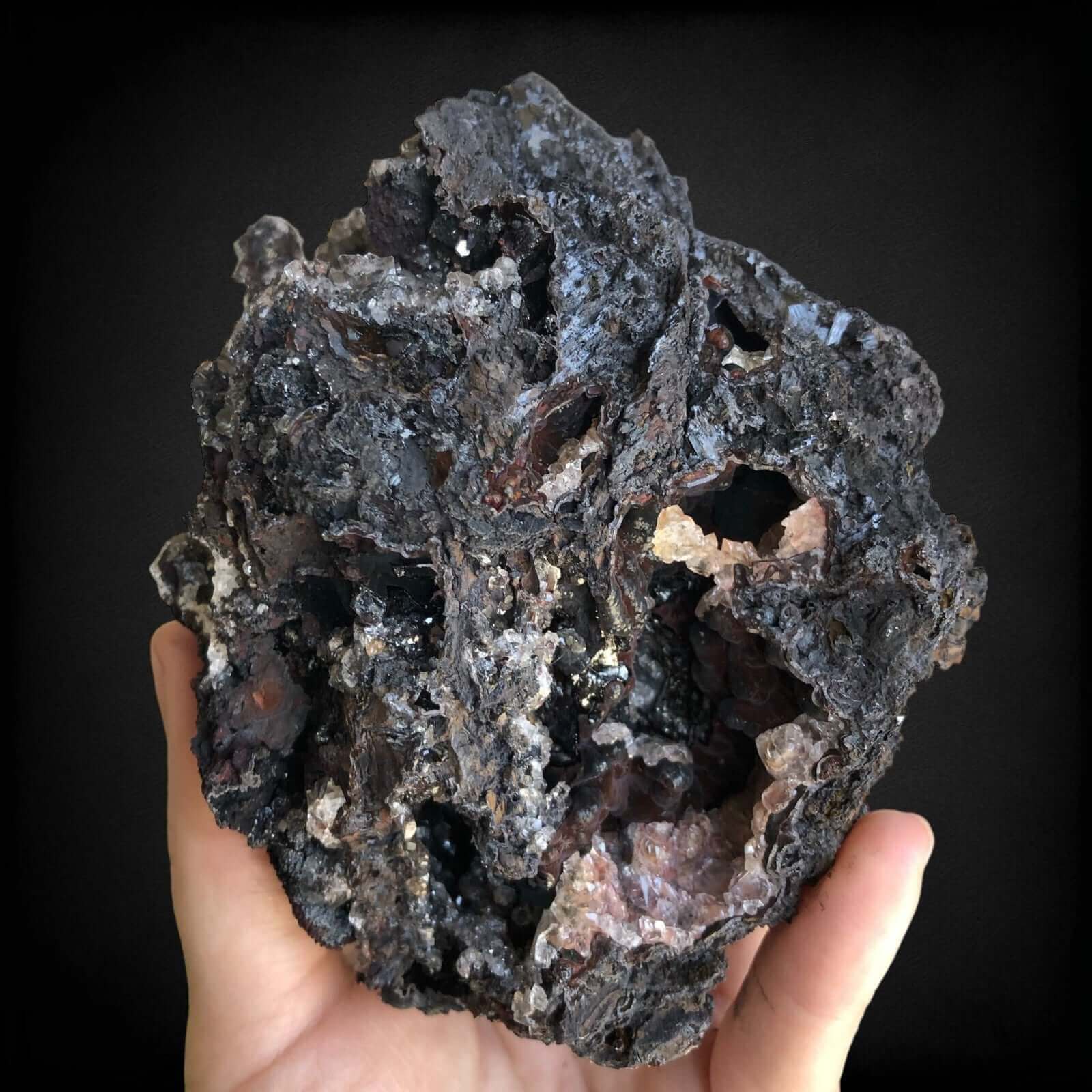 Goethite with Cinnabar | Stock B