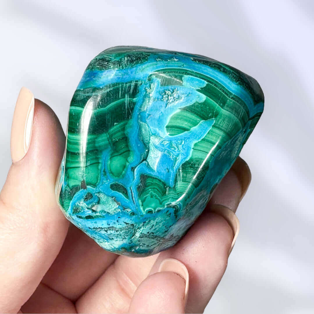 Azurite, Malachite, Chrysocolla Freeform | Stock F