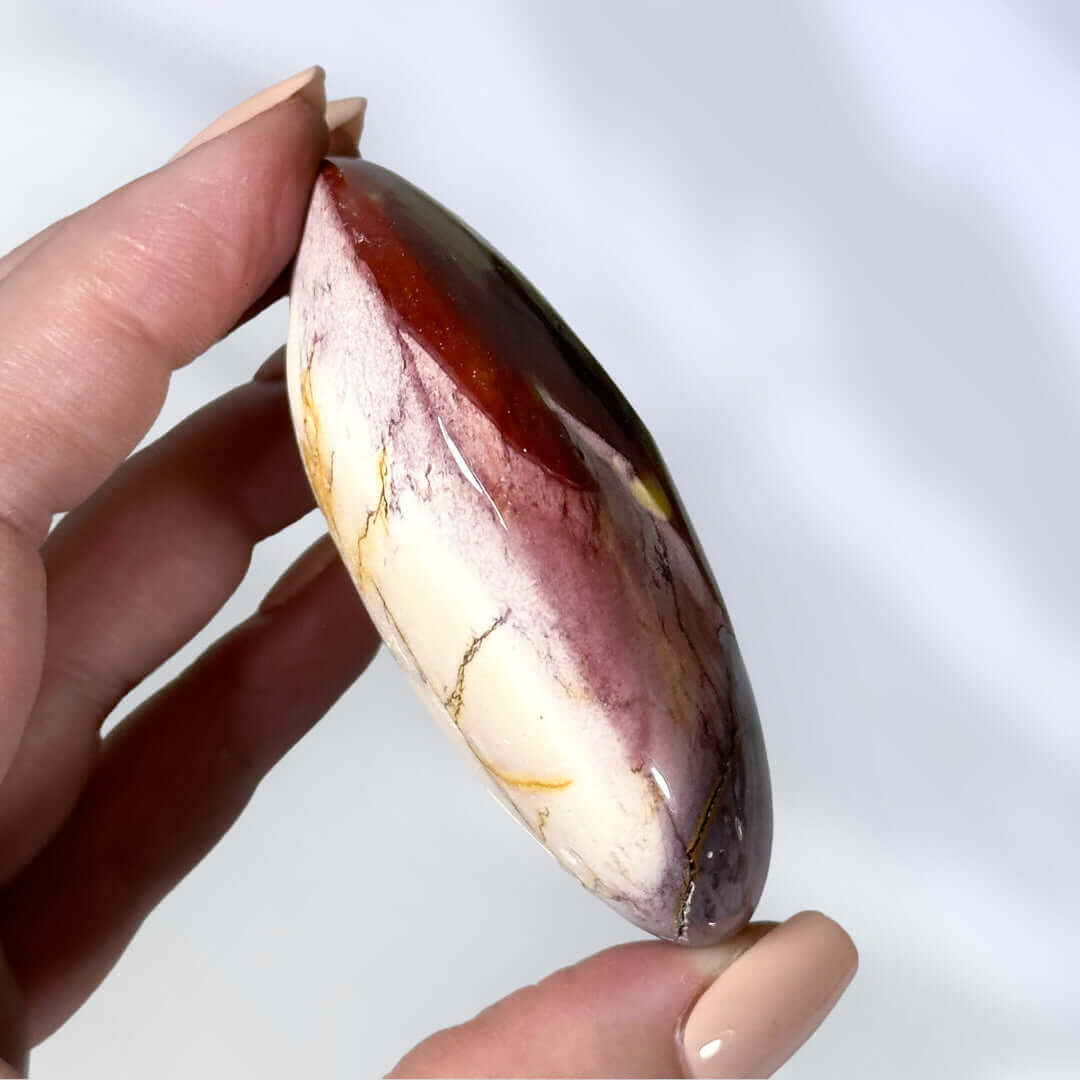 Mookaite Palm Stone | Stock H
