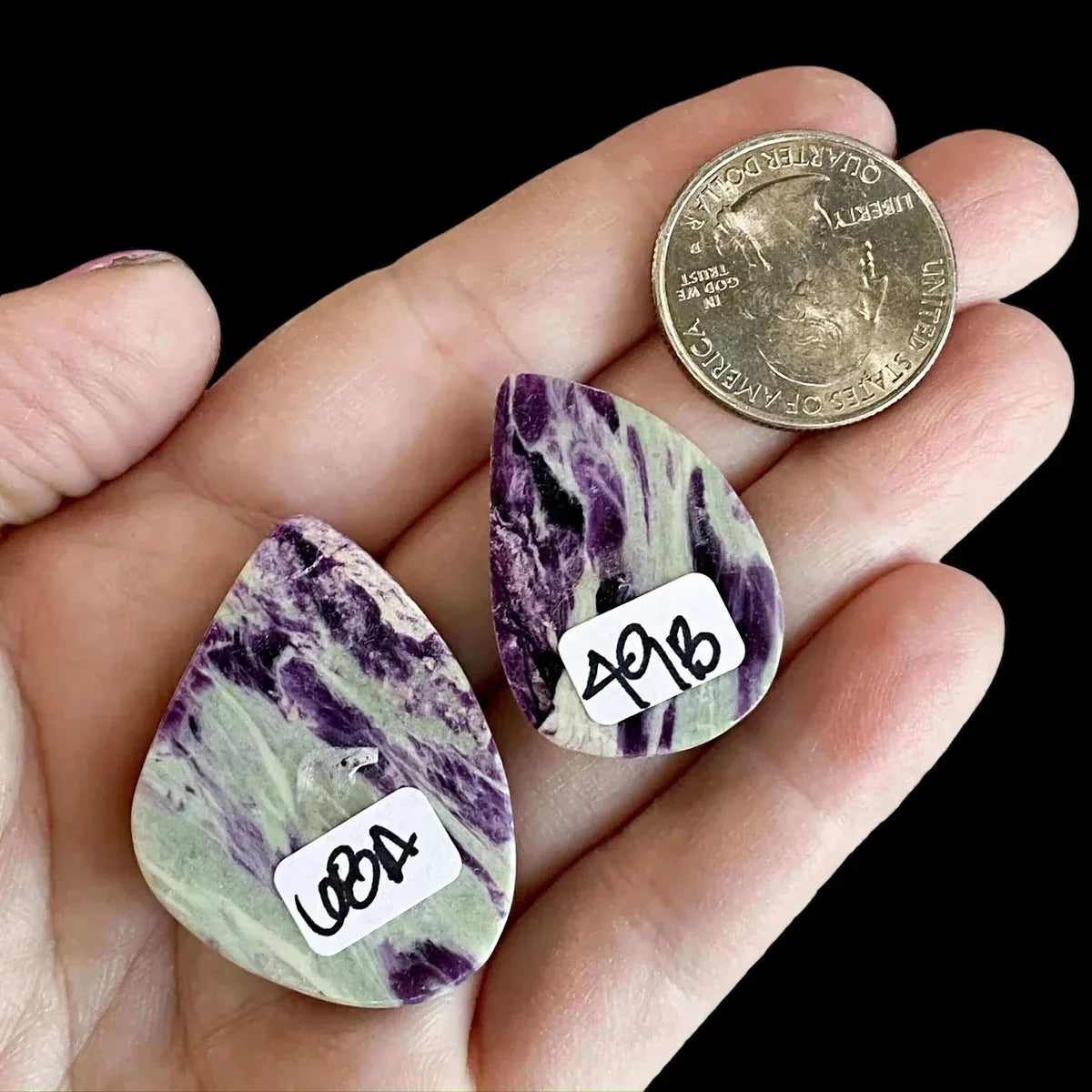 Kammererite Cabochon | You choose - Mooncat Crystals