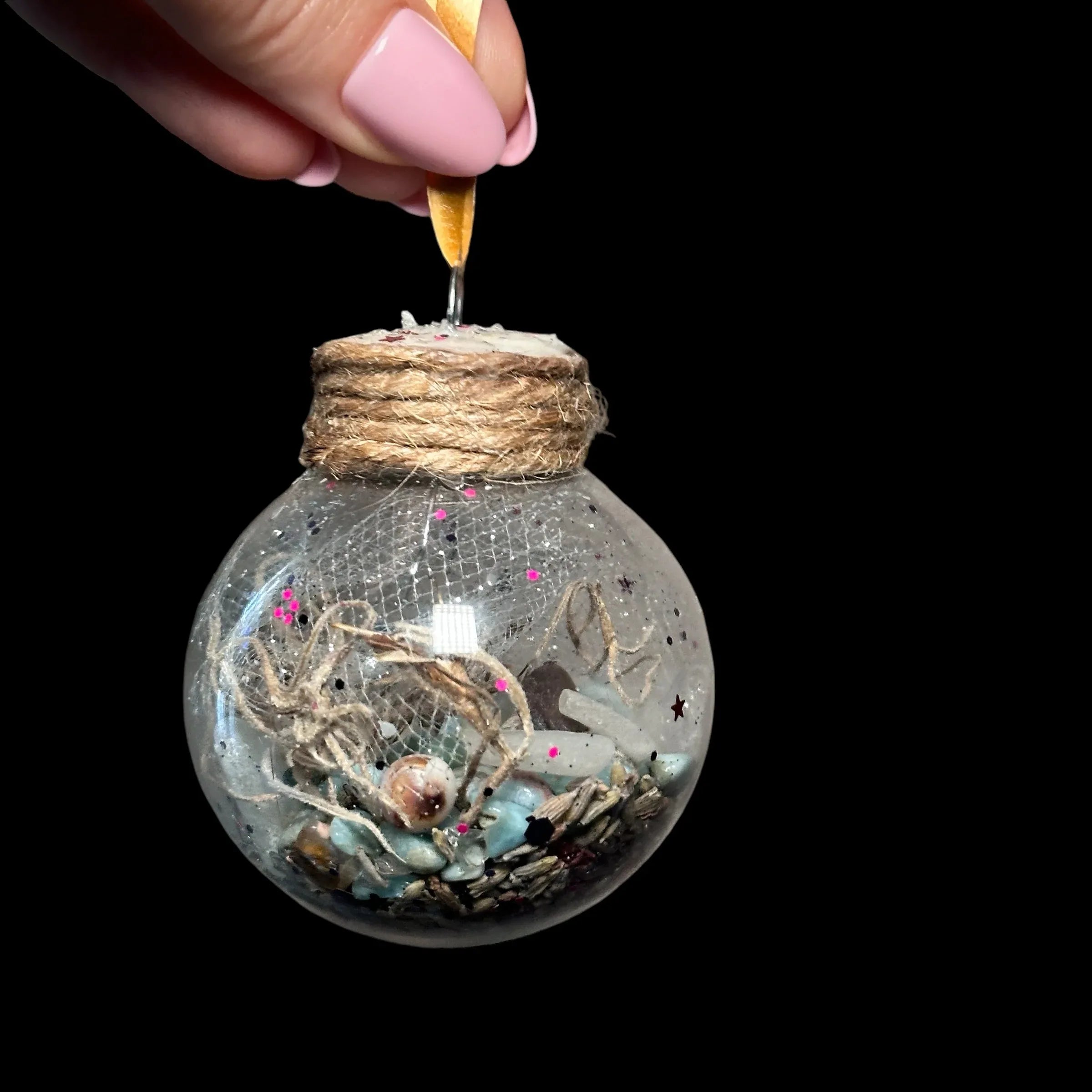 Mermaid Magic Witch Ball - Mooncat Crystals