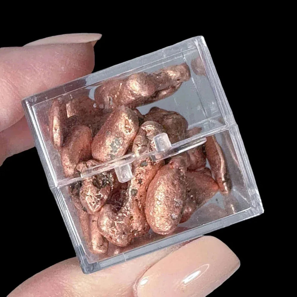 Michigan Copper Nuggets - Mooncat Crystals
