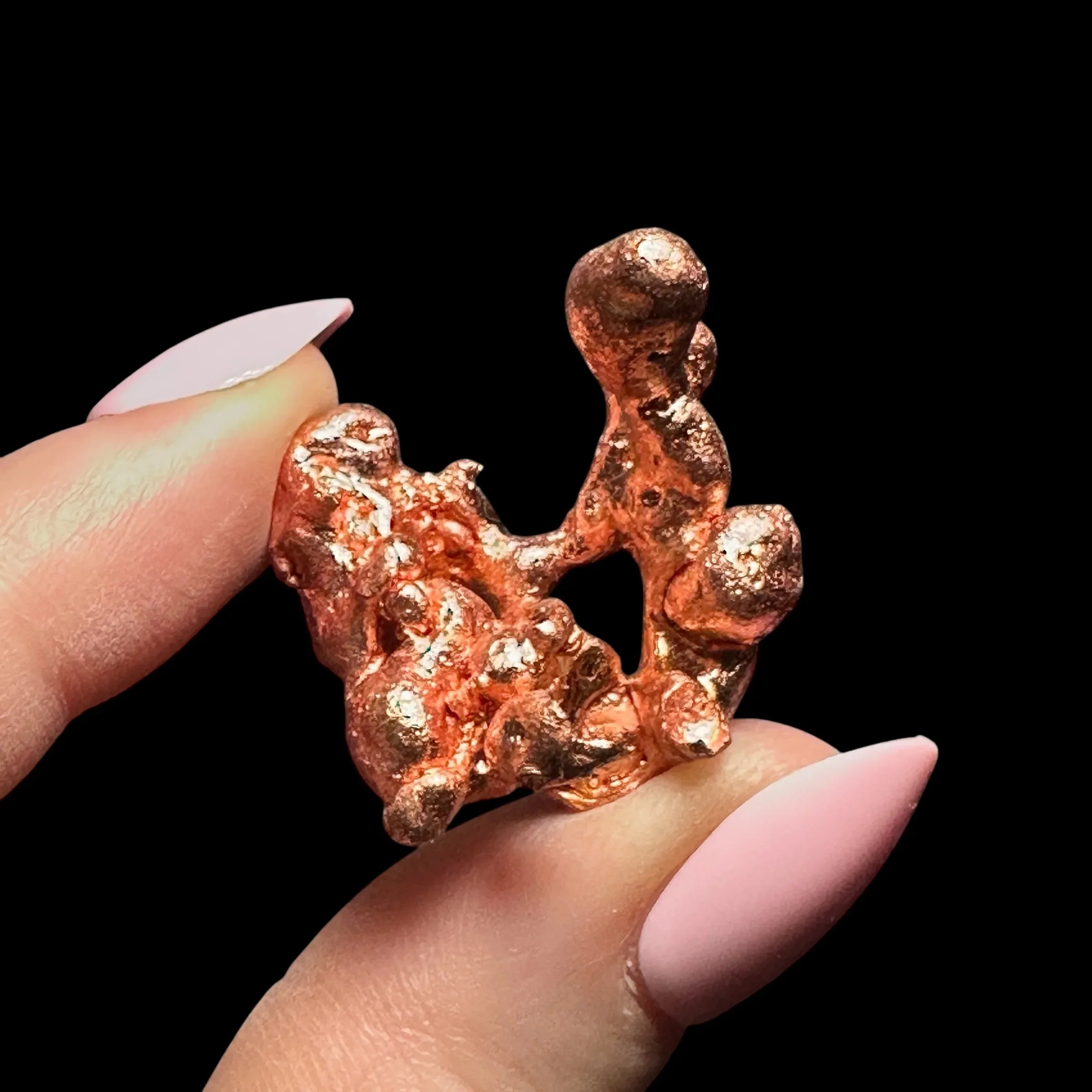 Michigan Copper Splash Freeform - Mooncat Crystals