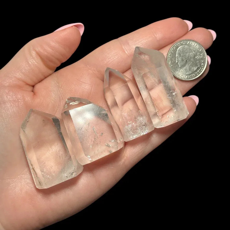 Mini Clear Quartz Tower - Mooncat Crystals