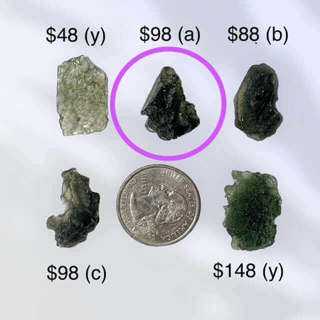 Moldavite | Stock A - Mooncat Crystals
