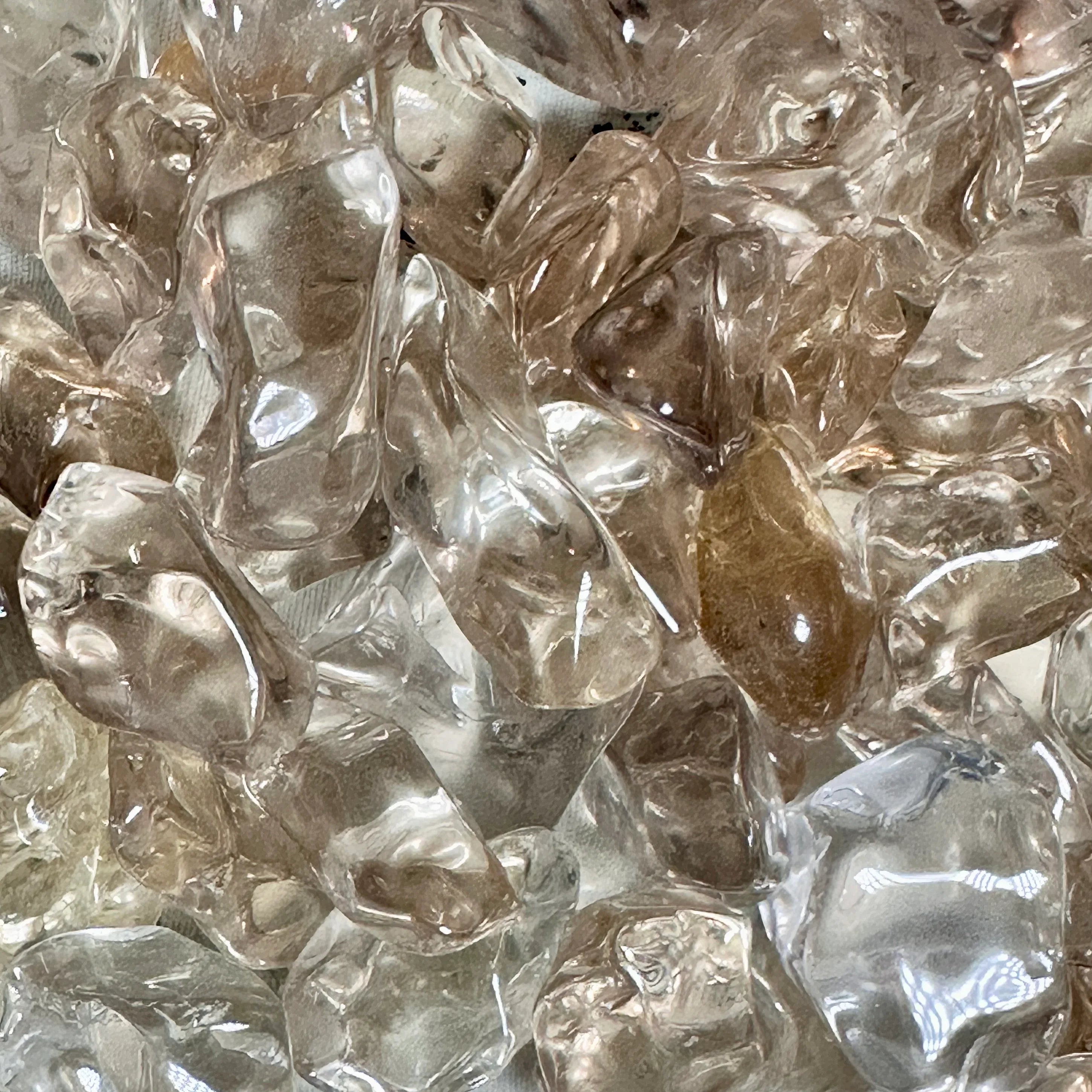 Natural UNTREATED Citrine Tumbles - Brazil | Set of 2 - Mooncat Crystals