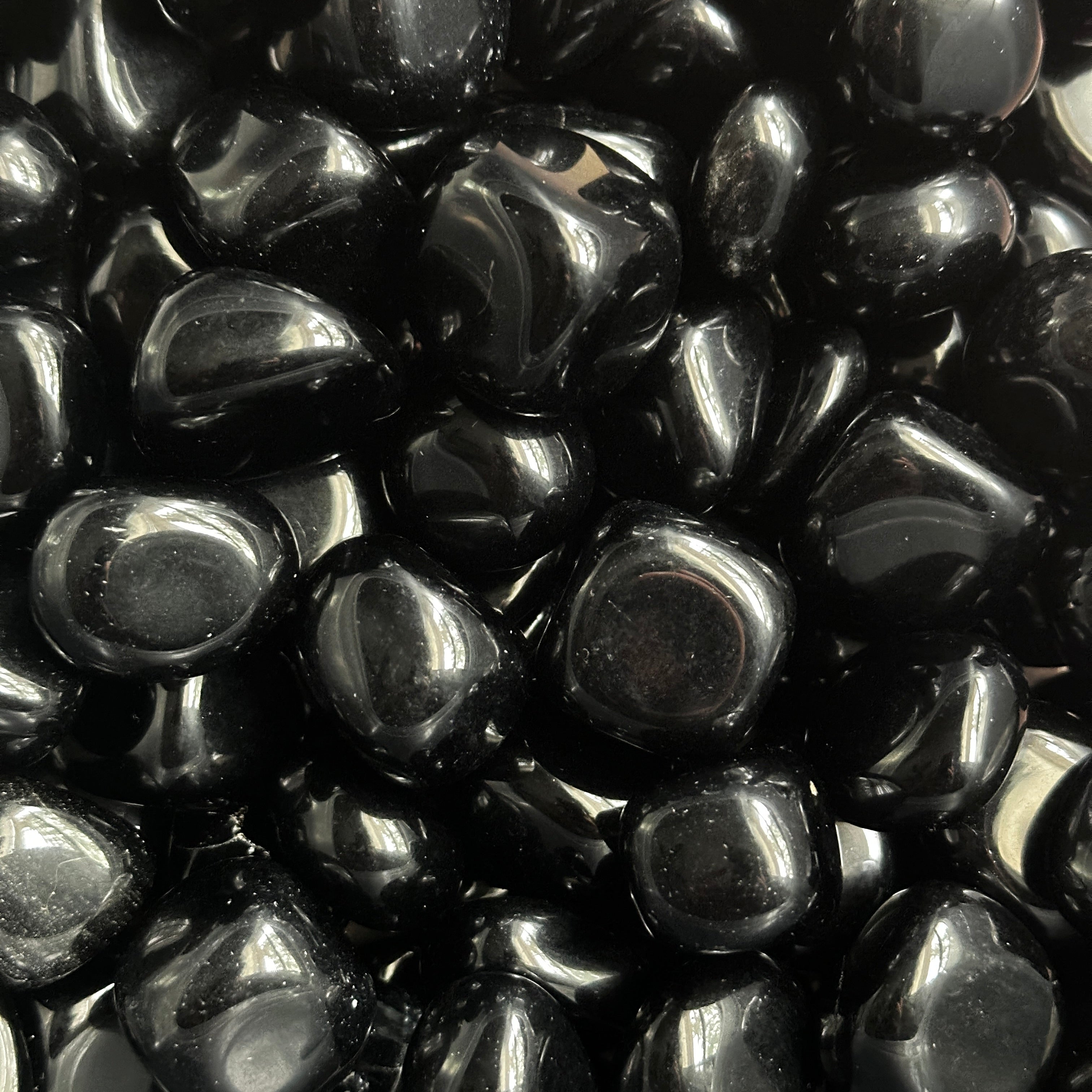 Obsidian Tumbles | Set of 2 - Mooncat Crystals