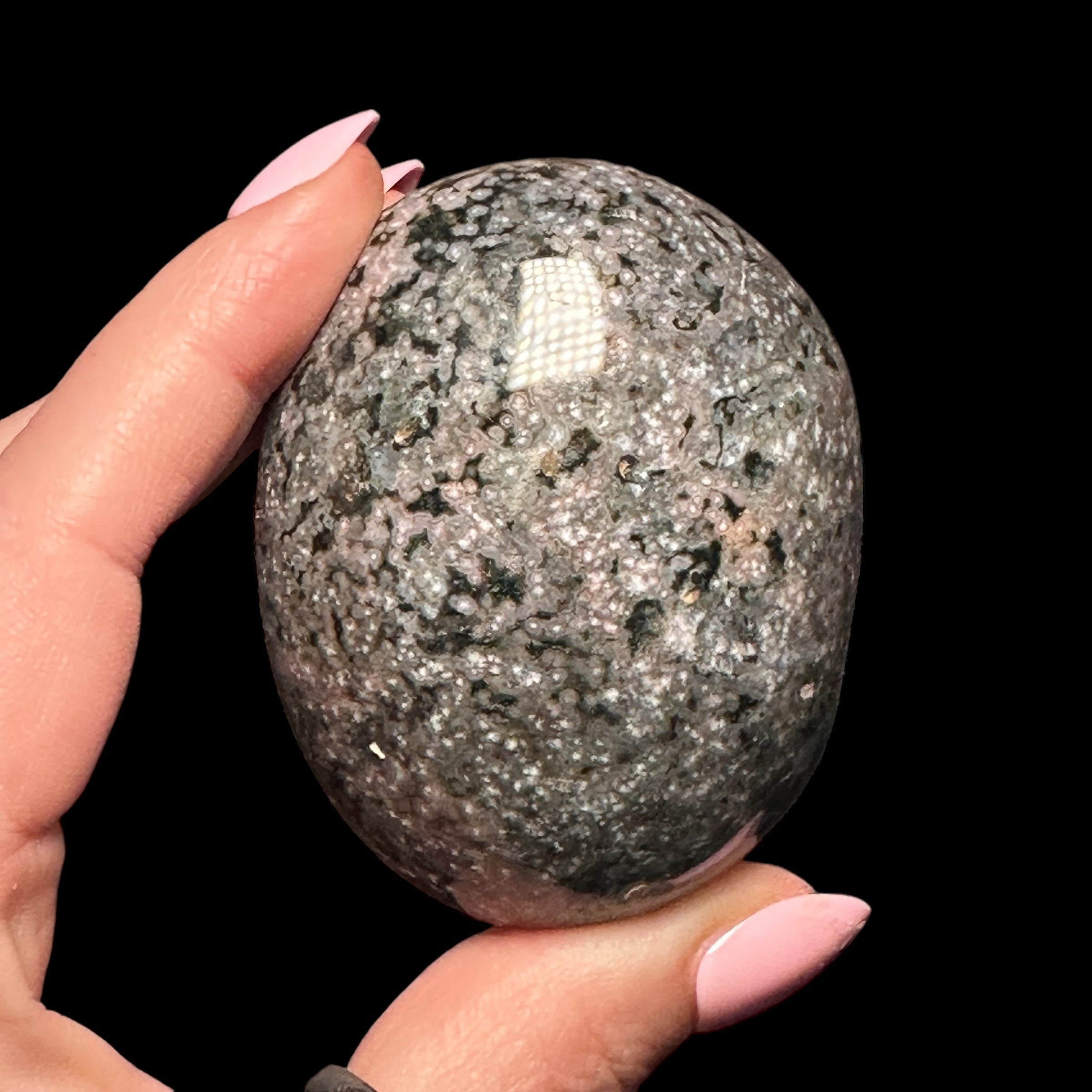 Ocean Jasper Palm Stone - Mooncat Crystals