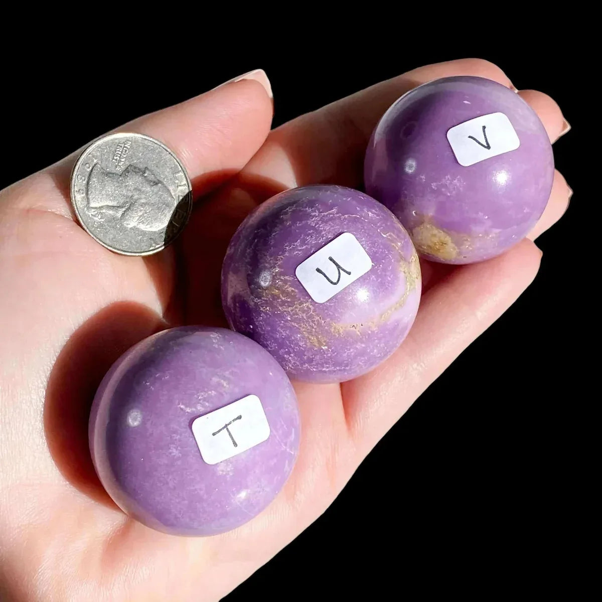 Phosphosiderite Sphere | Stock TUV - Mooncat Crystals