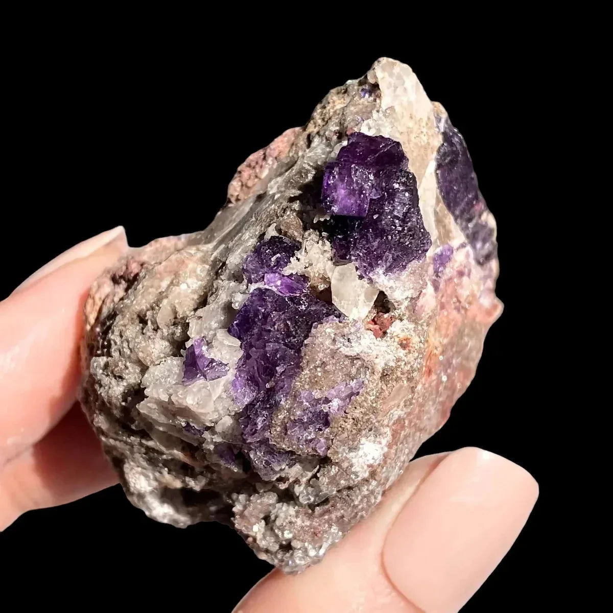 Purple Fluorite | Stock A - Mooncat Crystals