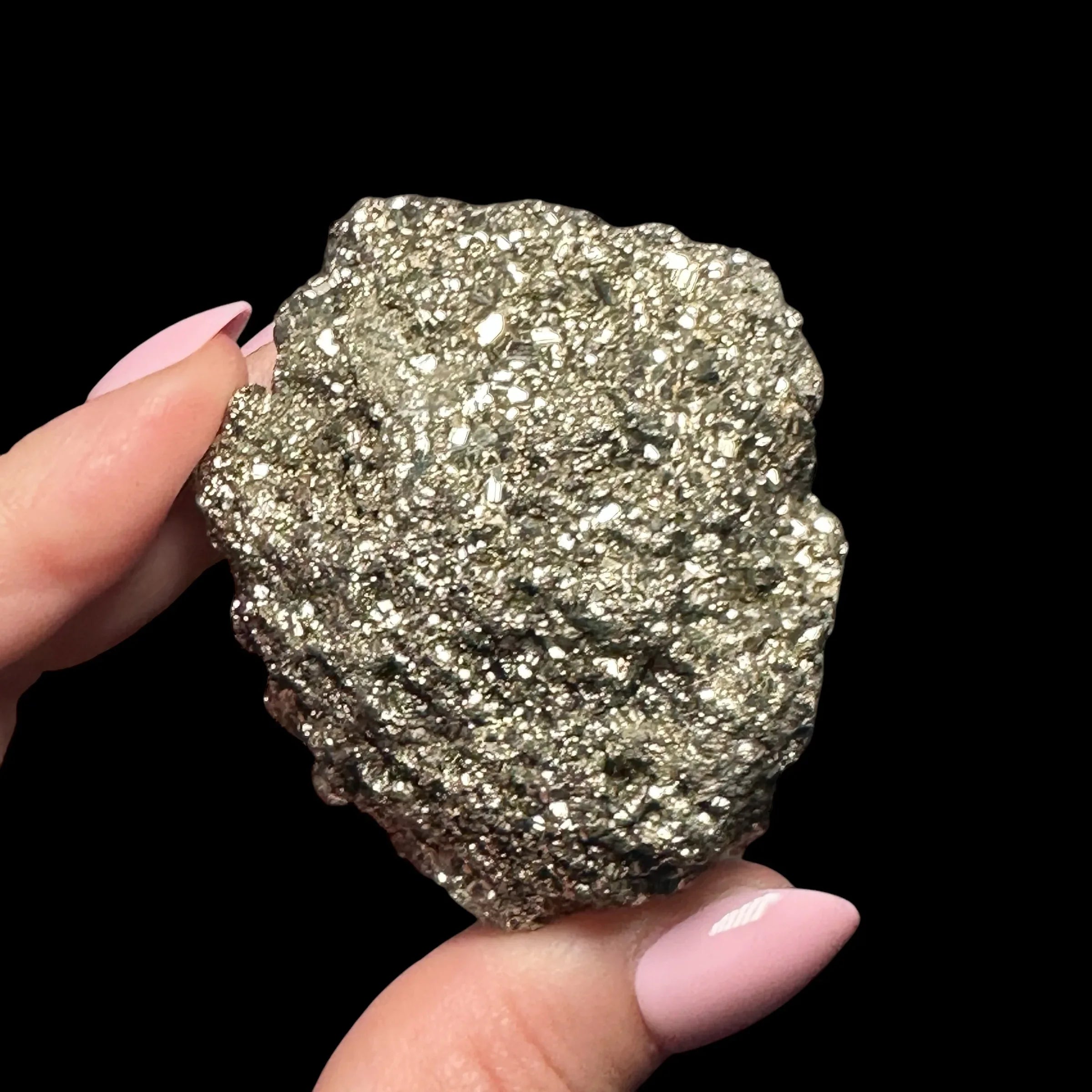 Pyrite Cluster - Mooncat Crystals