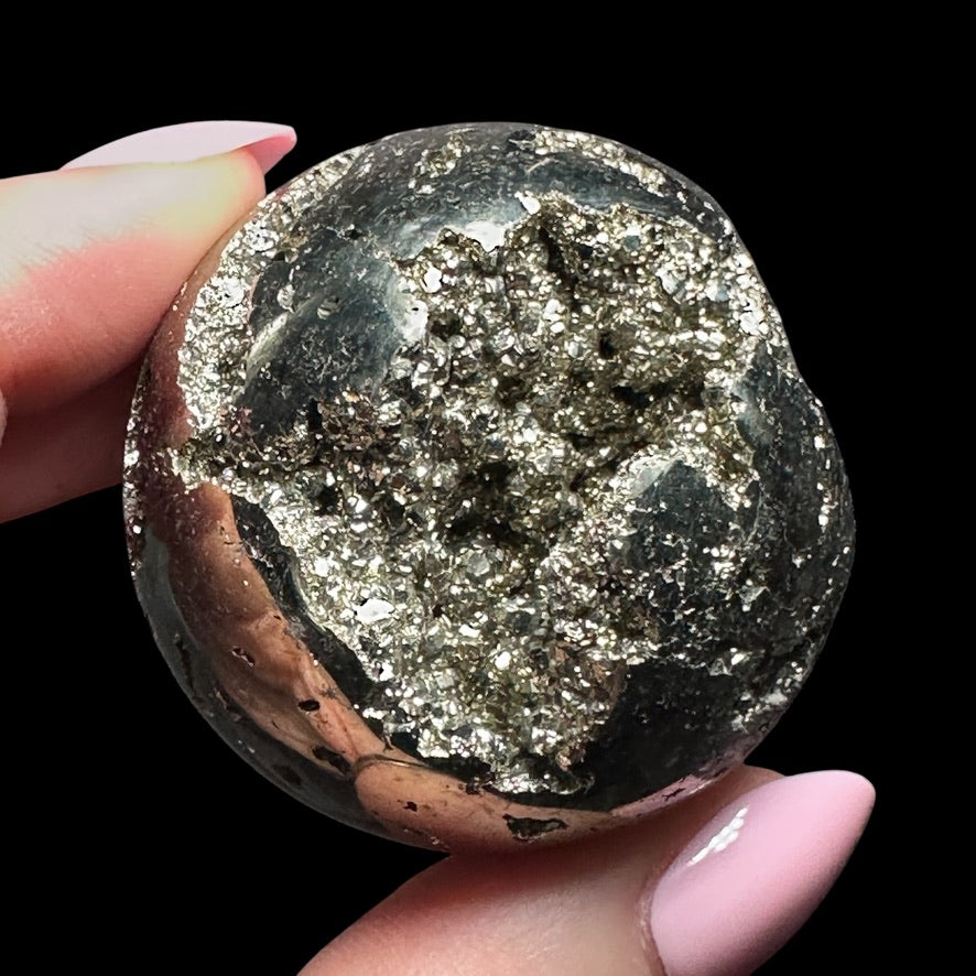 Pyrite Sphere - Mooncat Crystals